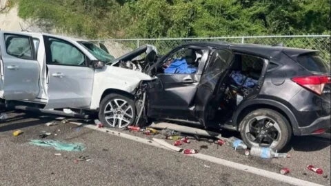 Tragedia en Nayarit: Mueren seis guanajuatenses en choque frontal en autopista Tepic-Puerto Vallarta